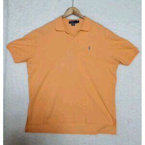 Polo Ralph Lauren Polo Shirt Men's Size XL Orange Cotton